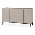 Kredens z MDF prostokątny beżowy 120x40x80 cm