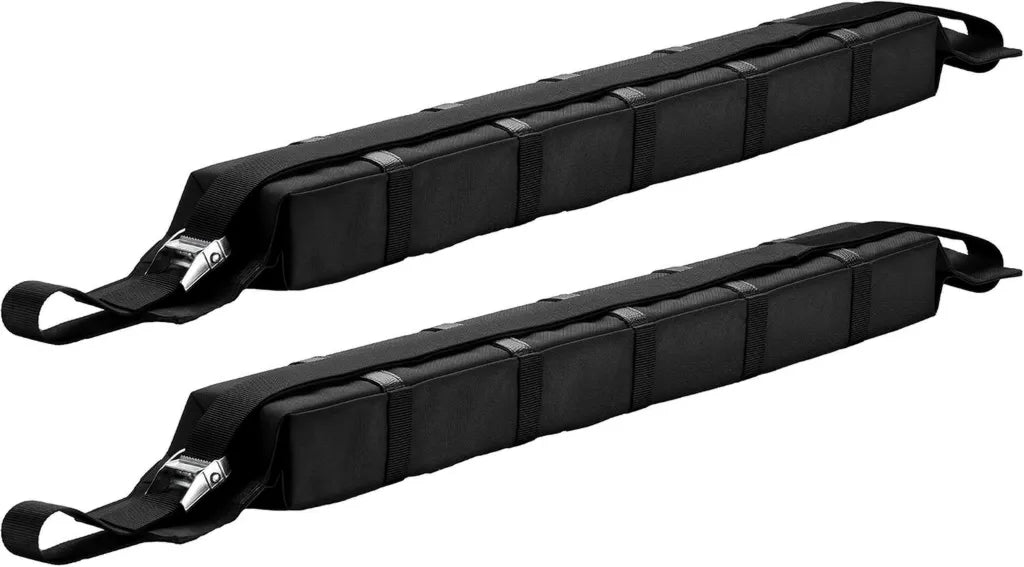 Wiltec Miękki bagażnik dachowy 113x86x10 cm, zestaw 2 sztuki, do 75 kg, kajaki, SUP, deski surfingowe