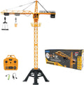 Gigantyczny Żuraw RC z Efektami Dźwiękowymi i Świetlnymi, 1,28 M, 500 g, Żółty