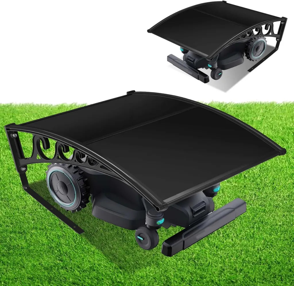 Garaż dla robota koszącego, trwała ochrona z aluminium i PC, odporna na UV