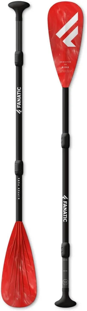 Fanatic Ripper Pure Paddle do SUP z regulacją 3-częściową, ostrze 5-calowe ABS, długość 130-160 cm