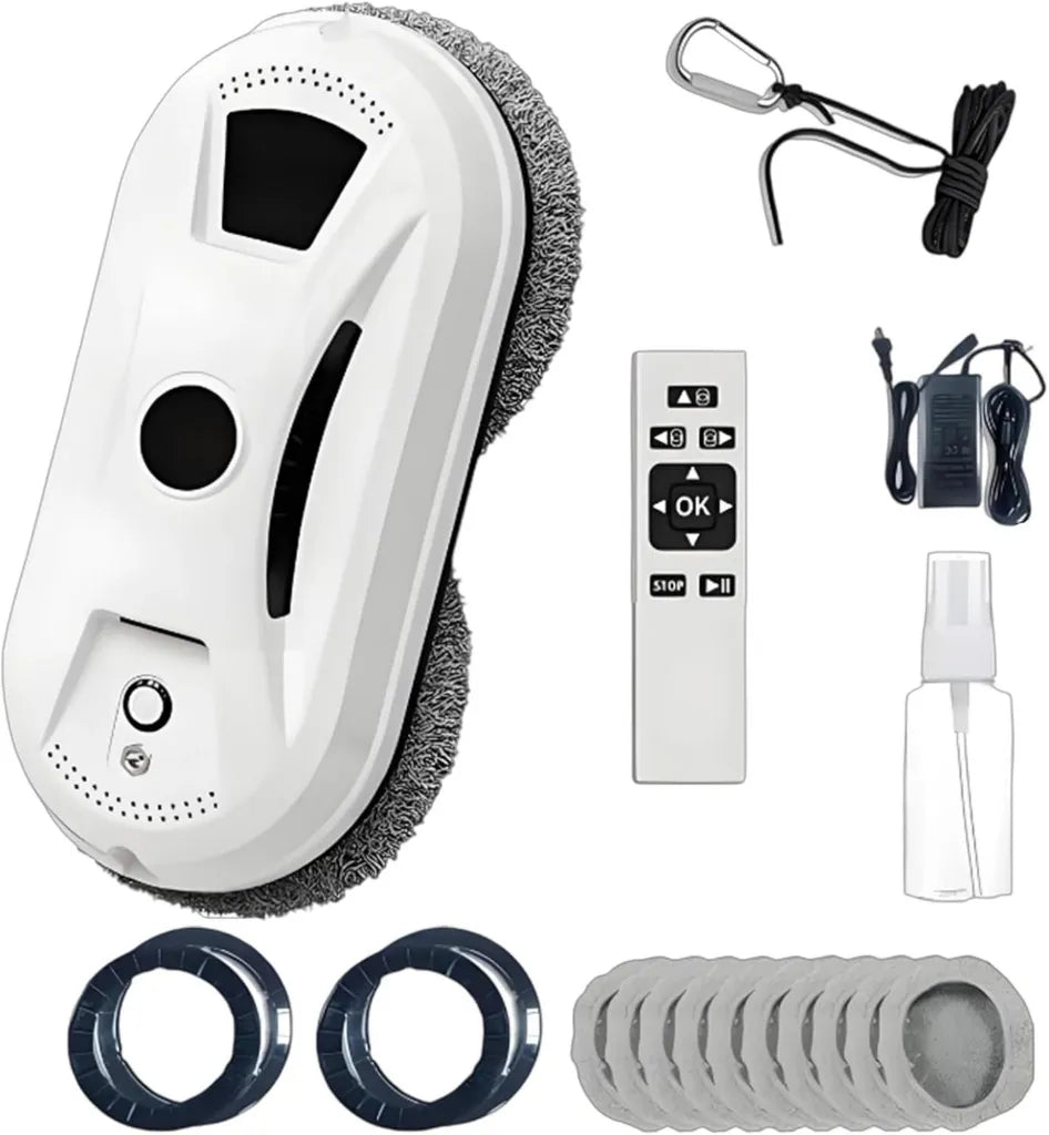 Robot do Mycia Okien z Nawigacją i Ochroną 2800Pa