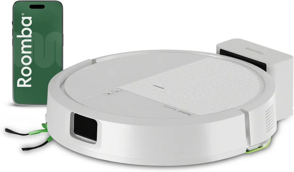 Robot sprzątający iRobot Roomba 115 Combo z mopem, 15000 Pa, nawigacja LiDAR, biały