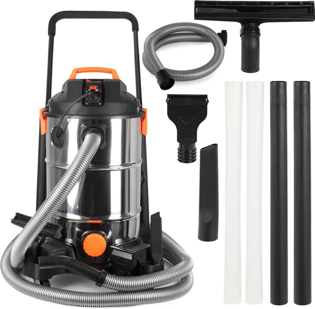 COIL Odkurzacz błota do stawu i basenu, zbiornik 35L, moc ssania 18 kPa, pompa 600W, moc całkowita 1400W