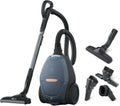 Electrolux Odkurzacz Pure D8 Silence PD82-8DB, Cichy 57dB, 600W, Automatyczne Sterowanie, 12m, Parkiety, Ssawka 3w1, Filtr Hygiene 12, Niebieski