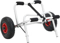 Aluminiowy Składany Wózek Transportowy do Kajaka 45 kg