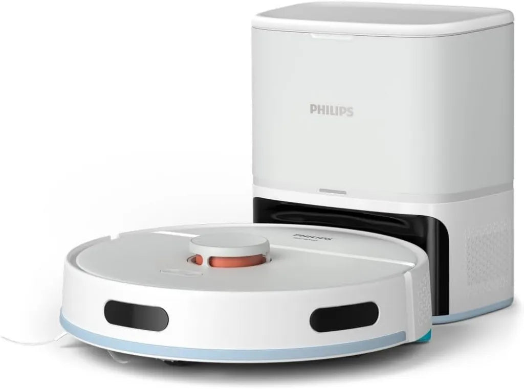 Philips Odkurzacz Robotyczny 2000 Pa, Nawigacja Laserowa, Sterowanie Aplikacją, Stacja Opróżniająca