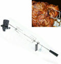 Grill obrotowy elektryczny 80 cm, stal nierdzewna, do kurczaka, 220-240 V