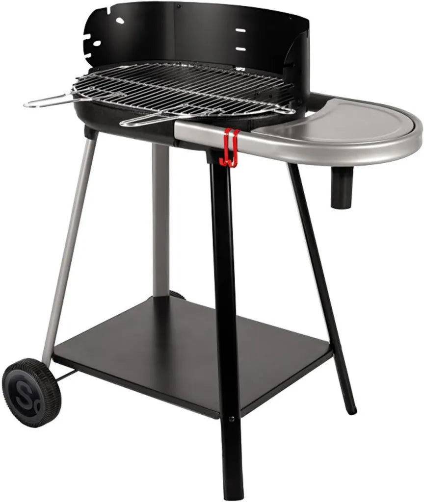 Somagic Grill Vulcano 2000 Czarny Żeliwny na Węgiel Drzewny