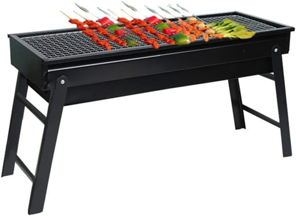 Przenośny grill węglowy składany do ogrodu i pikniku