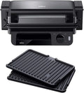 Elektryczna Grillowa Patelnia Braun MultiGrill CG5010IGY, Regulacja Temperatury, Zmywalne Płyty, 2000 W