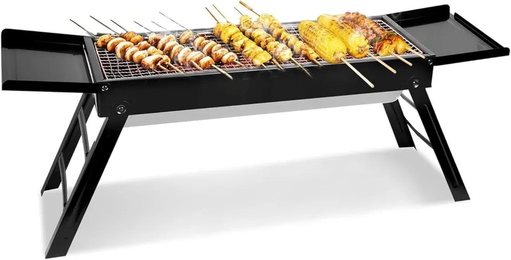 Przenośny składany grill węglowy na piknik i kemping