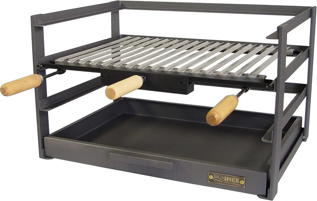 Pojemnik na Grill Imex El Zorro, Czarny, 57x41x35 cm