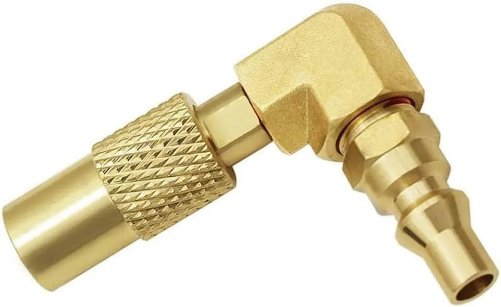 Adapter AVIMYA do podłączenia kampera z kolankiem do grilla 17' i 56 cm Blackstone na gaz propan