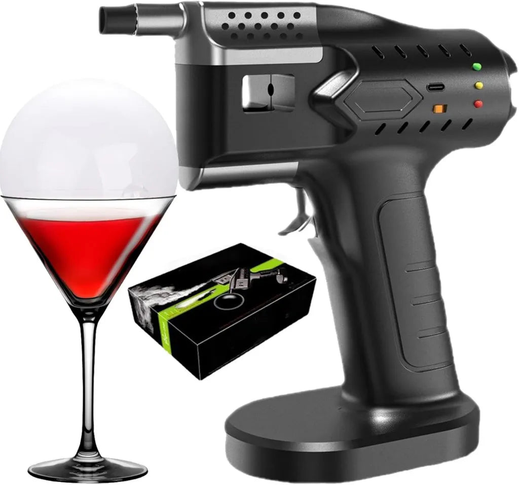 Przenośny wędzarski pistolet elektryczny 2 w 1 do kuchni i baru
