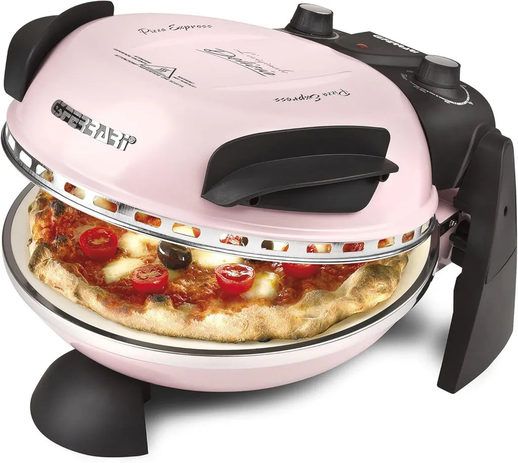 G3Ferrari Piekarnik do Pizzy Delizia Icy Pink Limitowana Edycja 400°C z Kamieniem Naturalnym