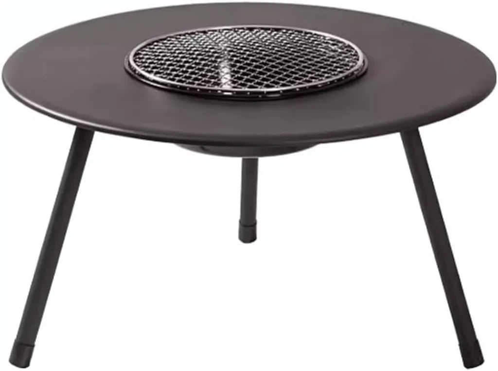 Wielofunkcyjny grill węglowy ogrodowy z kominkiem