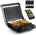 Grill Kontaktowy LEHMANN 2200W z Ekranem Dotykowym i 10 Programami