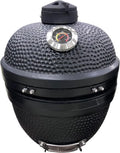 Czarny grill kamado 35.6 cm z podstawką TQ0014MB