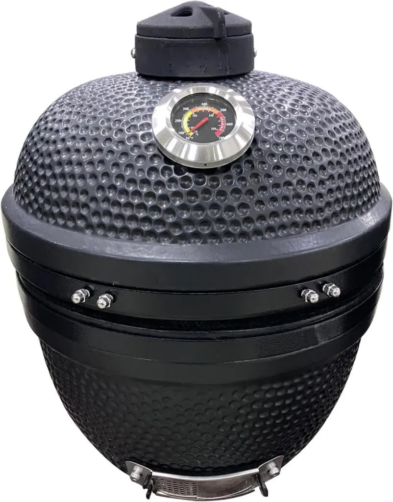Czarny grill kamado 35.6 cm z podstawką TQ0014MB