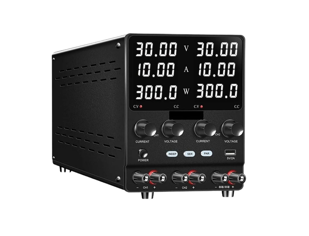 SPS305-2KD Regulowany zasilacz laboratoryjny DC i zasilacz stołowy, z wyświetlaczem cyfrowym, 30V, 5A, do testów elektroniki i napraw