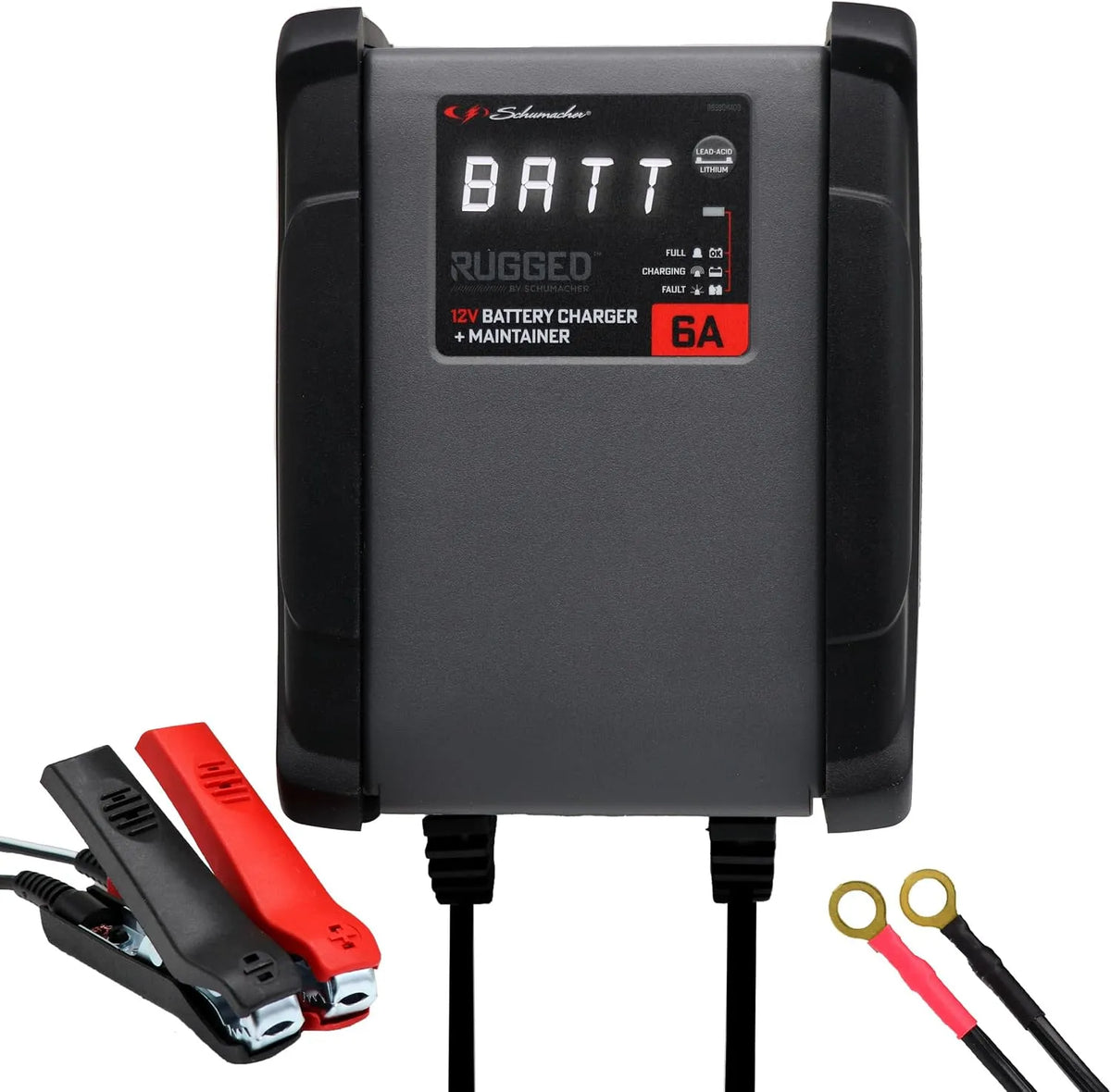 Rugged SPX459 Inteligentna ładowarka akumulatorowa i ładowarka podtrzymująca, 12V, 6A