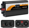 Przetwornica DC-AC i konwerter napięcia, 1300 W, 3000 W, 12 V, 24 V, z wyświetlaczem cyfrowym