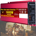 Przetwornica DC-AC i konwerter napięcia, 1000W, 1600W, 2200W, 3000W