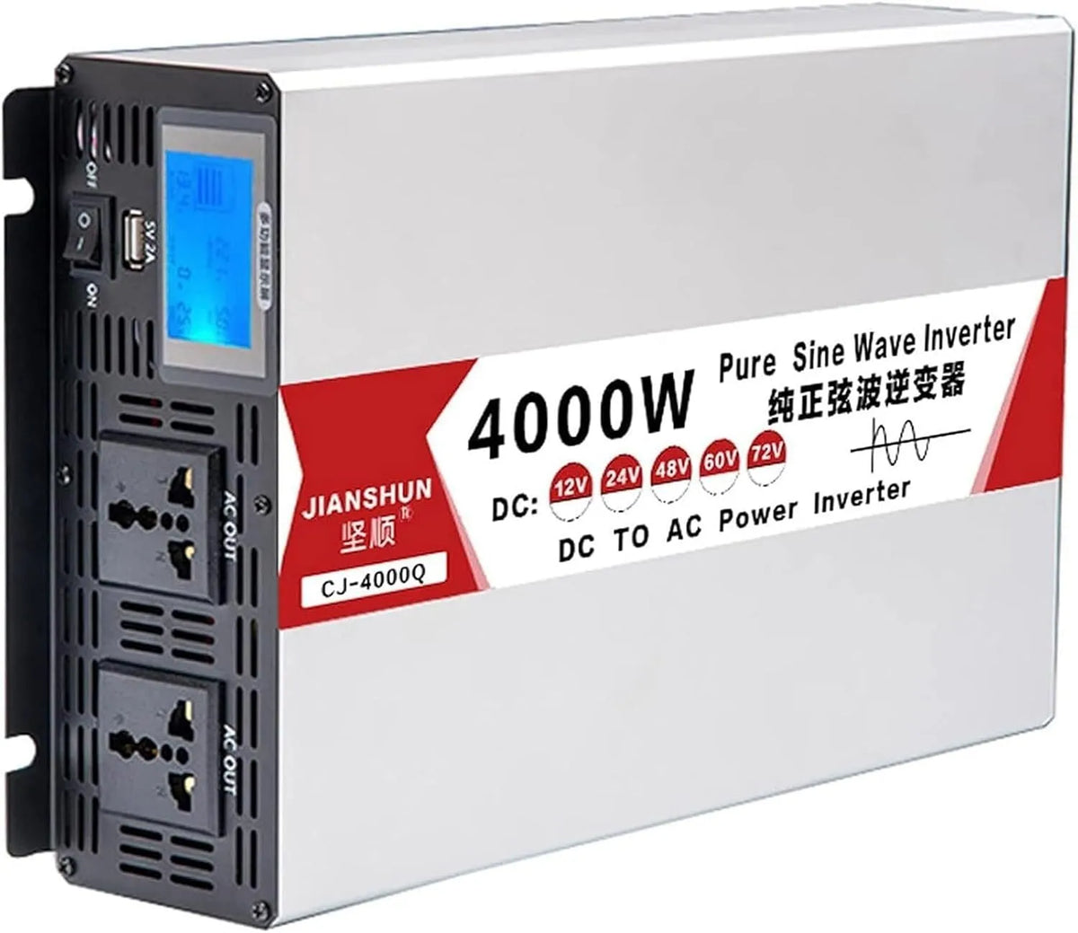 Przetwornica DC-AC i konwerter napięcia, 4000 W, 5000 W, zasilanie słoneczne, 6000W, 8000 W