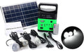 przenośny generator systemu oświetlenia słonecznego domowy zestaw systemu solarnego do szopy, garażu, System zasilania słonecznego 10 W dom