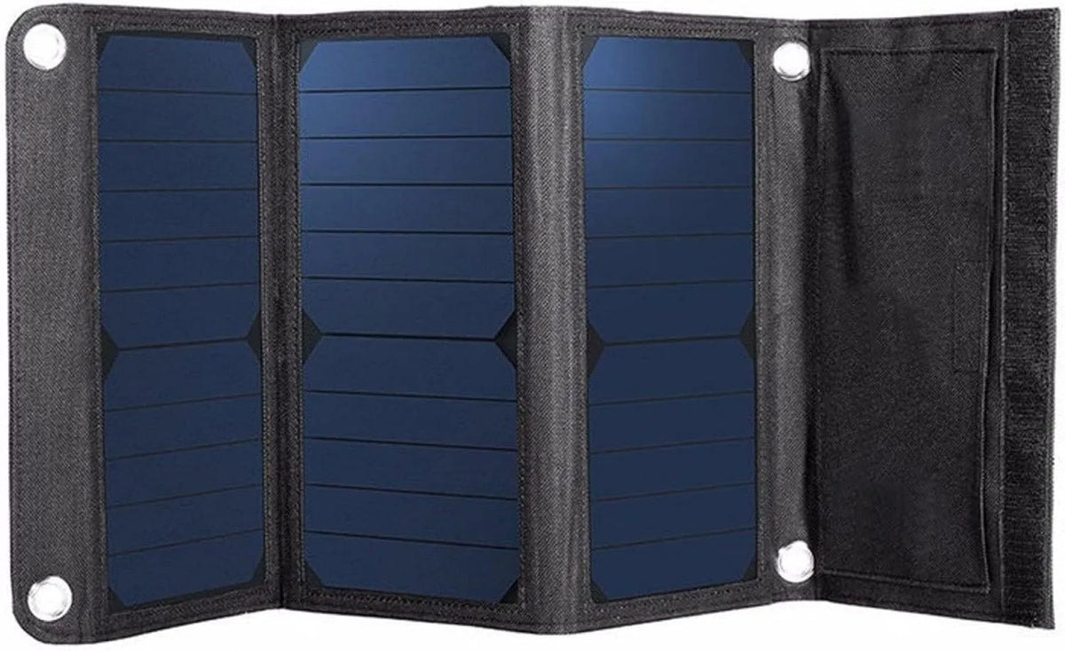 Panel słoneczny i moduł fotowoltaiczny, składany, 21 W, 5 V, do oczka wodnego i fontanny