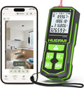 Huepar Laser Distance Measure 393Ft, 120M with Rechargeable Battery & Dual – S120, zasilanie akumulatorowe, z wyświetlaczem