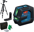 Bosch GLL 20 Professional Laser Liniowy GLL 20-22 G – do użytku profesjonalnego, 1,5 V, zielony
