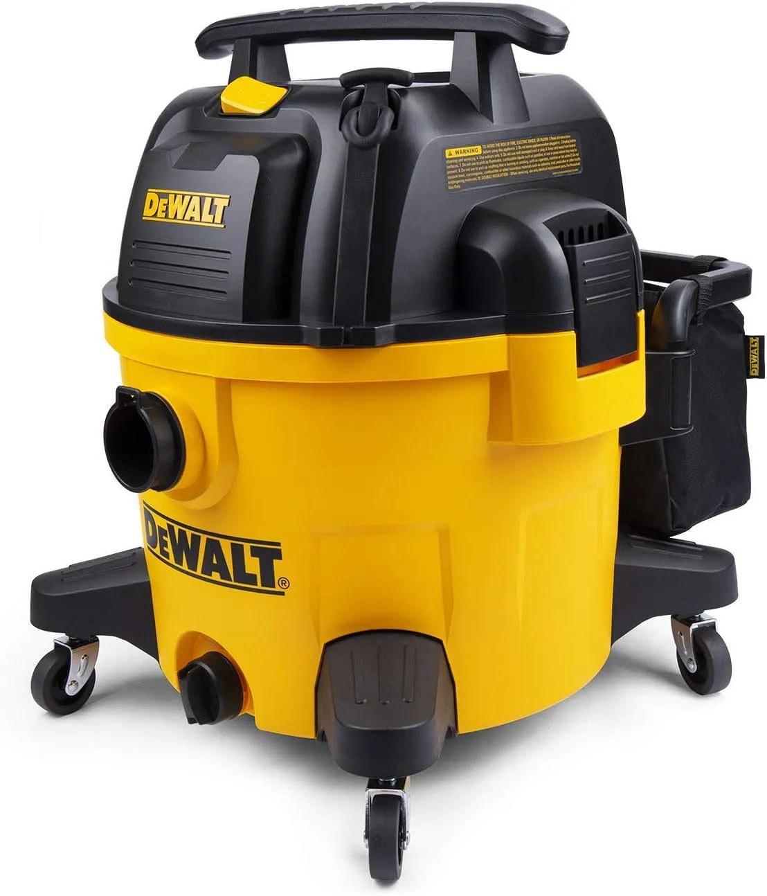 DeWalt EUDXV34P Odkurzacz do skutecznego zbierania kurzu i codziennych zabrudzeń na mokro i sucho i odkurzacz przemysłowy, 34 l, 1200 W