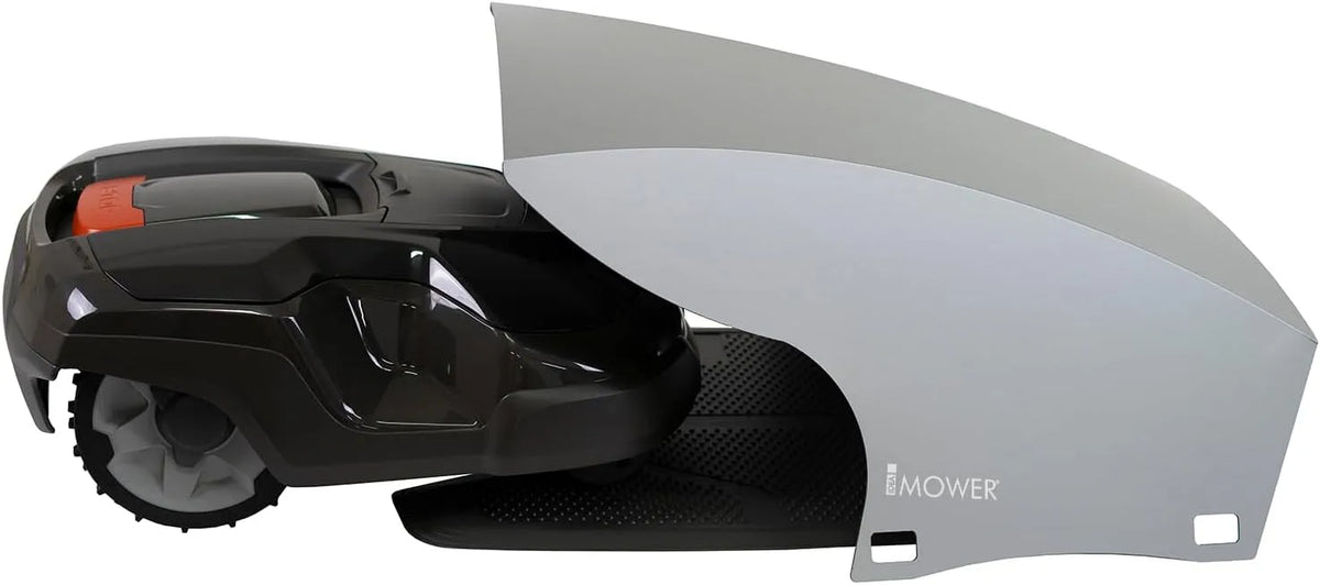 Husqvarna IDEA MOWERGaraż dla robota koszącego New Shell, z aluminium, do prac samochodowych, srebrny