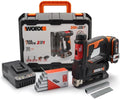 WORX WX843 Gwoździarka i zszywacz elektryczny: akumulatorowy, zasilanie akumulatorowe, 15 mm, 14 mm, 20 V