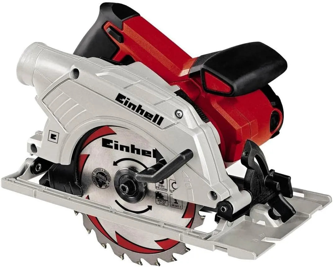 Einhell Piła, 33.5 × 24.8 × 24.8 cm, 165 mm, czerwony