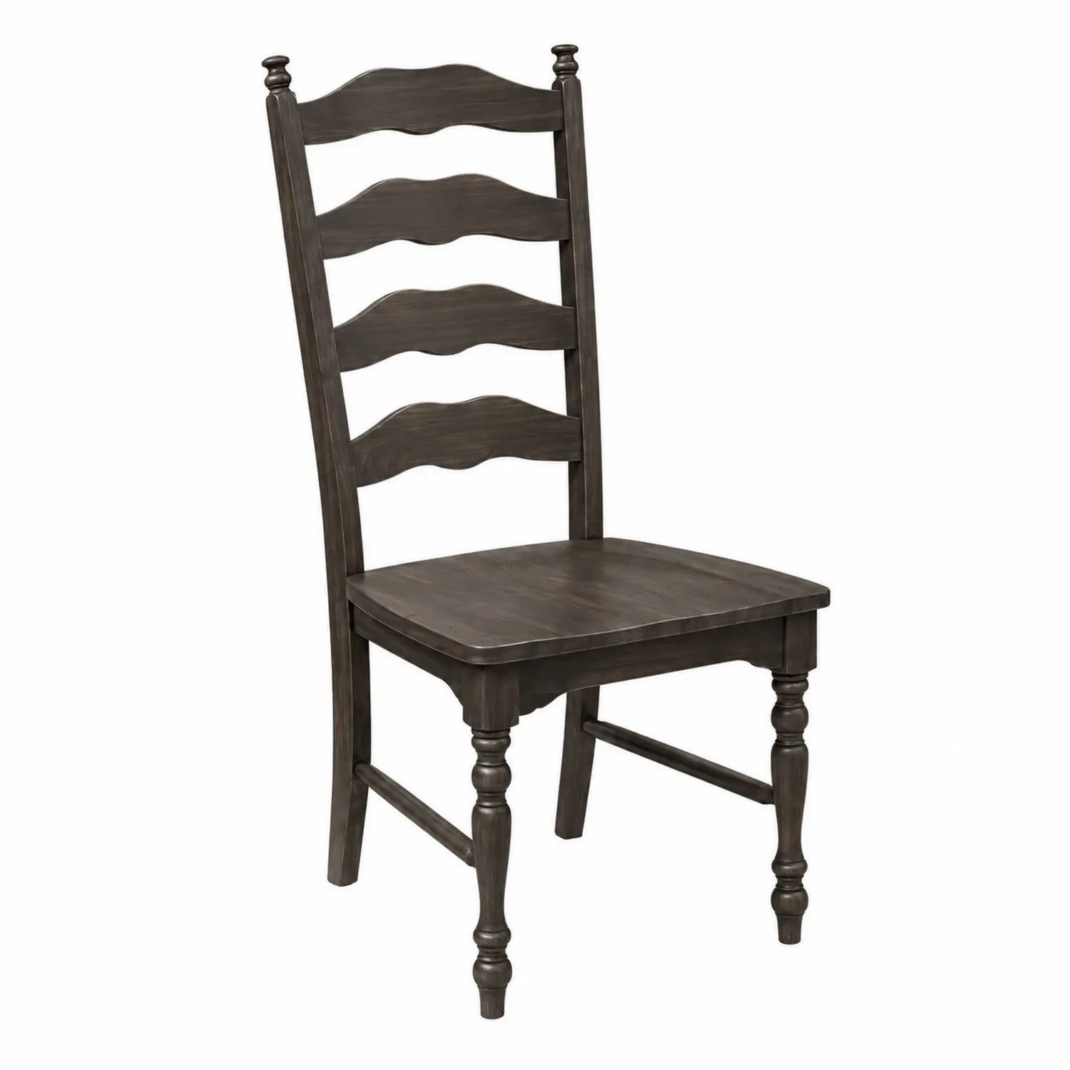 Krzesło drewniane Ciemnoszare 90 cm